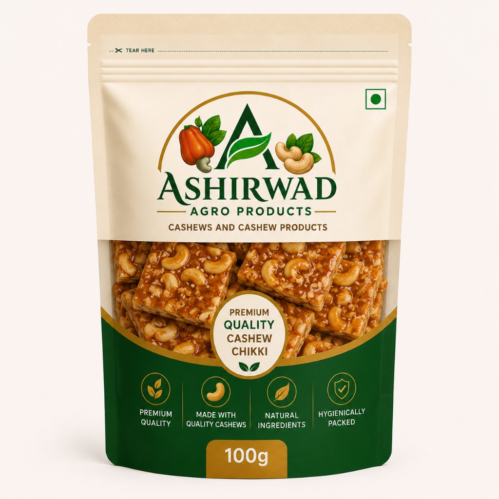 Crunchy Cashew Chikki